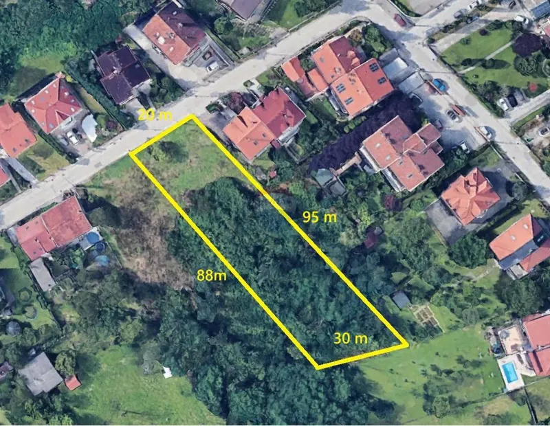 Building plot Remete, Maksimir, 2.342m2 – 2