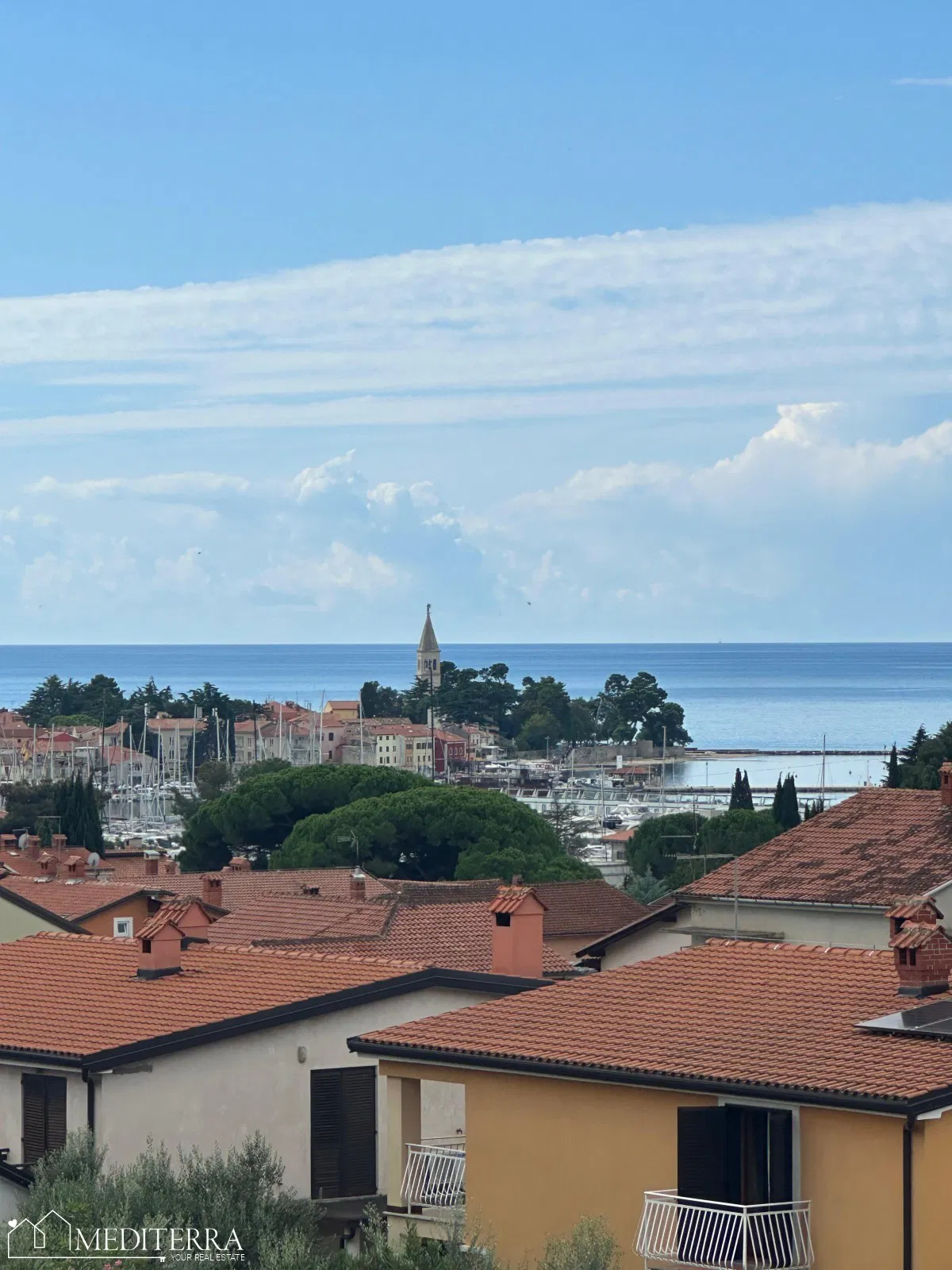 Stan sa tri spavaće sobe i predivnim pogledom na more, Novigrad, Istra