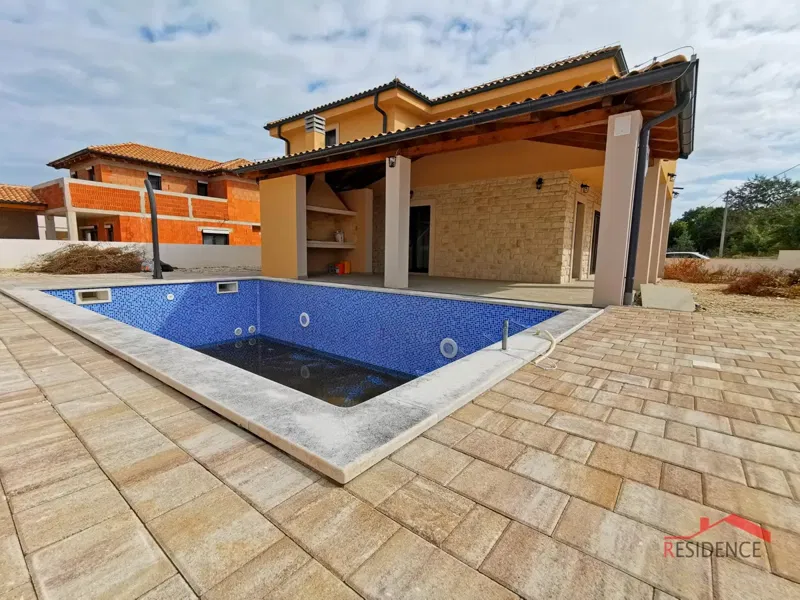 Juršići, surroundings, new detached house with swimming pool – 2