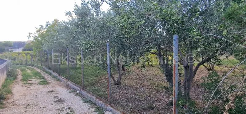 Kaštel Štafilić, building land 3606 m2, right next to the road, 100 m from the sea – 3