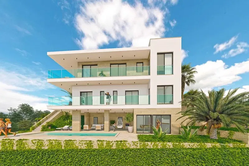 Building plot with project and panoramic sea view – 2