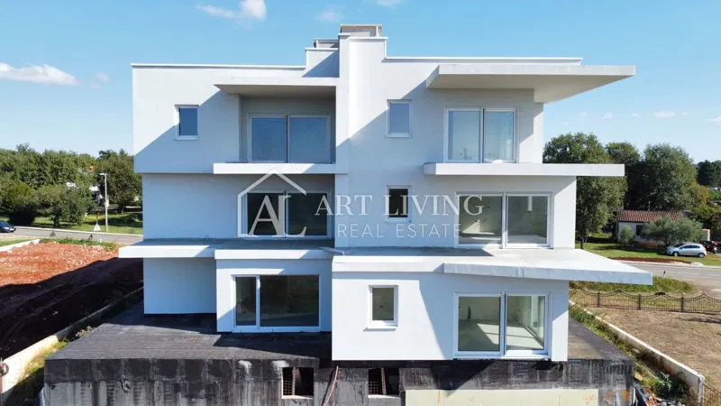 Umag, okolica – NOVOGRADNJA, sodobno stanovanje s 3 spalnicami in skupnim bazenom – 2