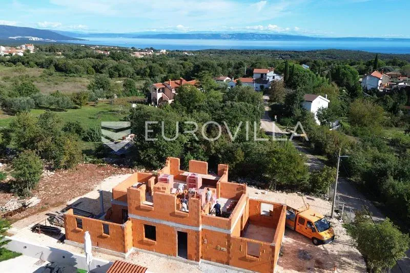 Marčana, Krnica - villa with a direct view of the sea in the Rohbau phase – 2