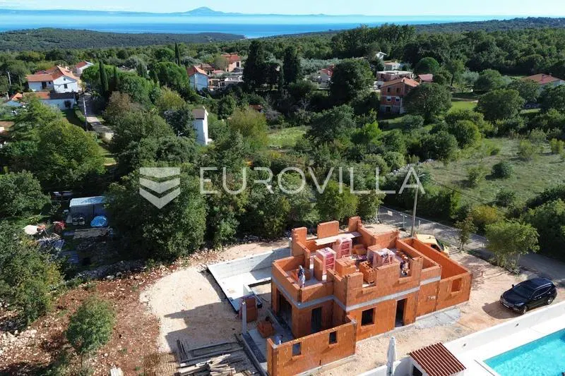 Marčana, Krnica - villa with a direct view of the sea in the Rohbau phase – 3