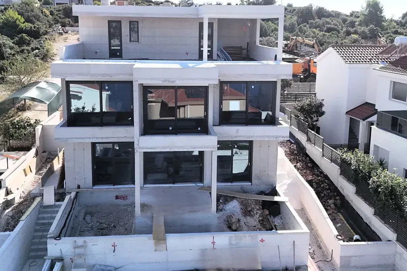 Unique Villa Under Construction with Open Sea View – 3
