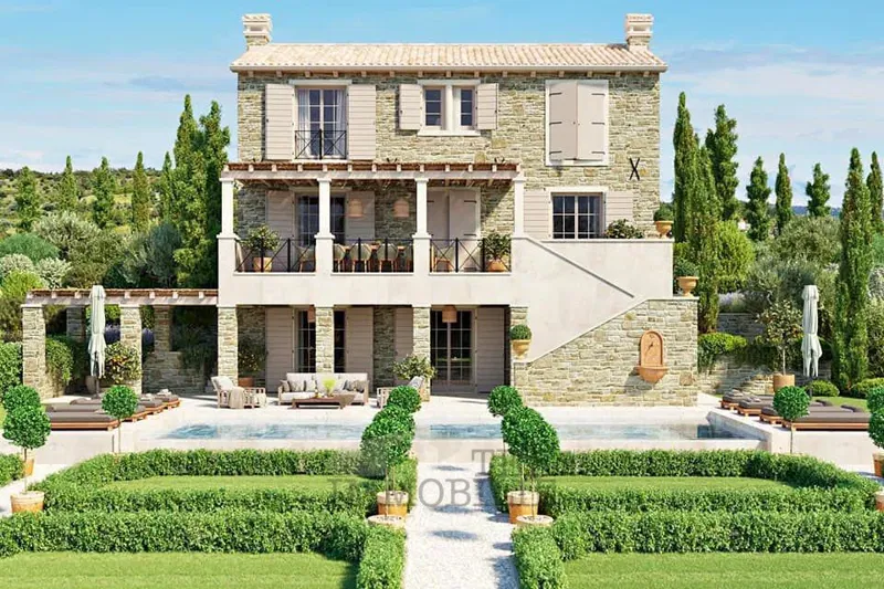 Building plot with a view of Motovun – 2
