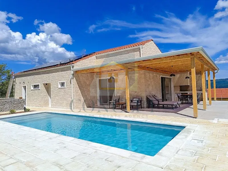 Motovun, dintorni, Splendida casa a piano terra con piscina e vista su Motovun – 2
