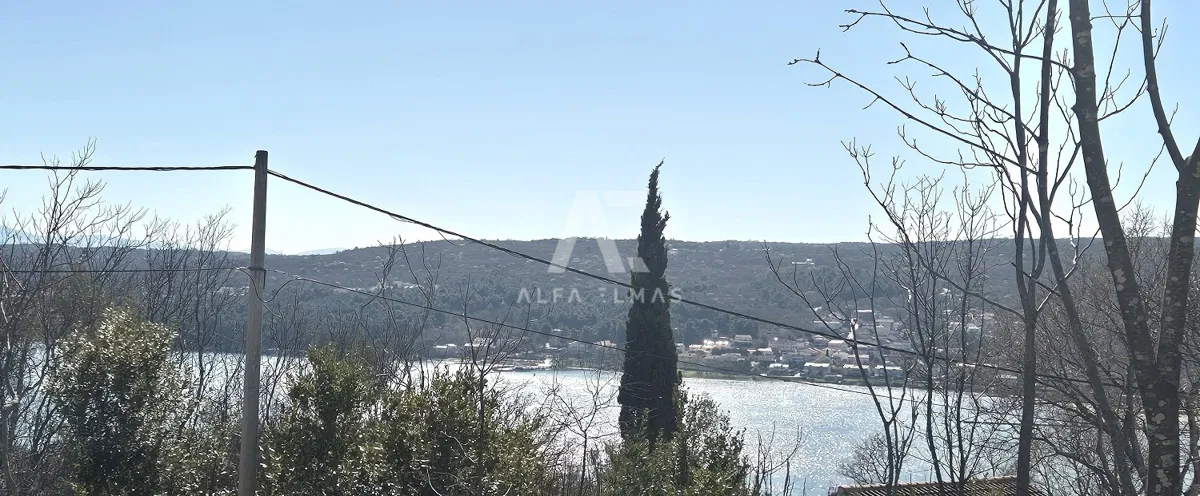 Dobrinj, Uvala Soline, građevinsko zemljište sa pogledom na more!