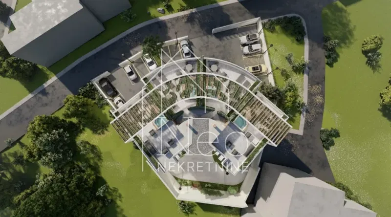Prekrasan penthouse s pogledom na more i otoke, Žaborić