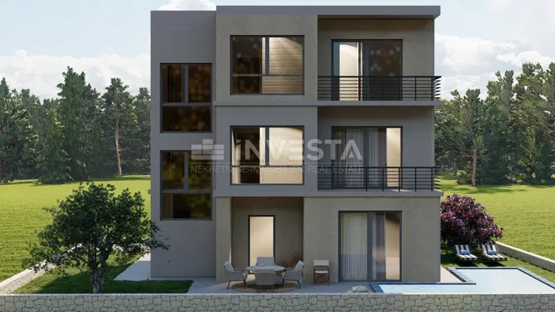 Modern apartment in a new building with 2 bedrooms, parking – 2