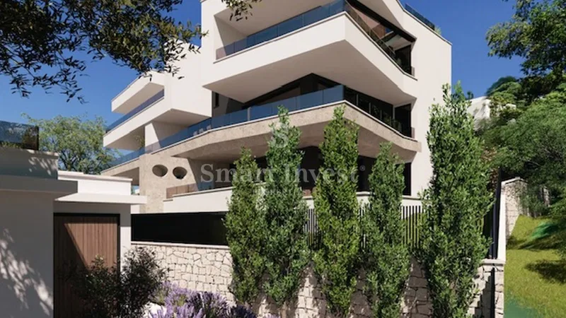 IČIĆI, stan 3S+DB s bazenom u novogradnji s garažom blizu mora (S1) – 2