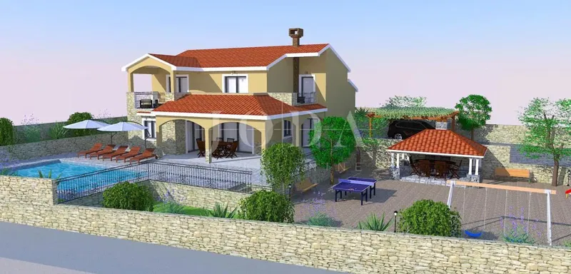 Terreno Kustići, Novalja, 1.082m2 – 2