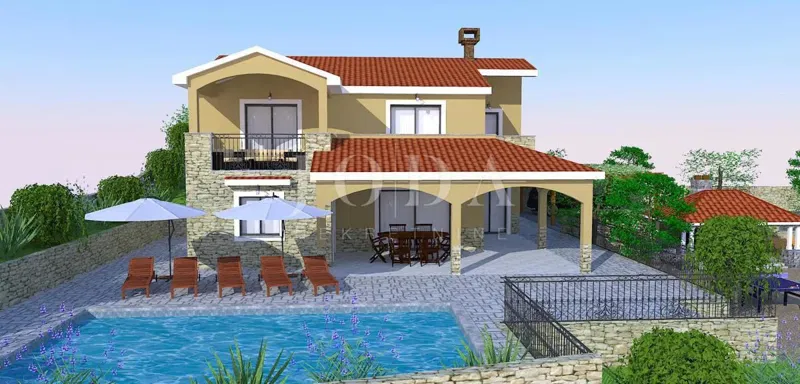 Terreno Kustići, Novalja, 1.082m2 – 3