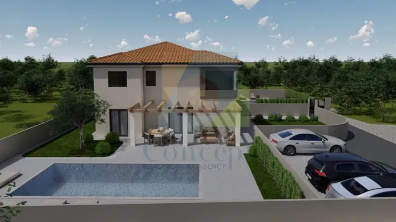 Poreč, Surroundings, Duplex House with Pool in a Quiet Location 12 km from the Sea – 2