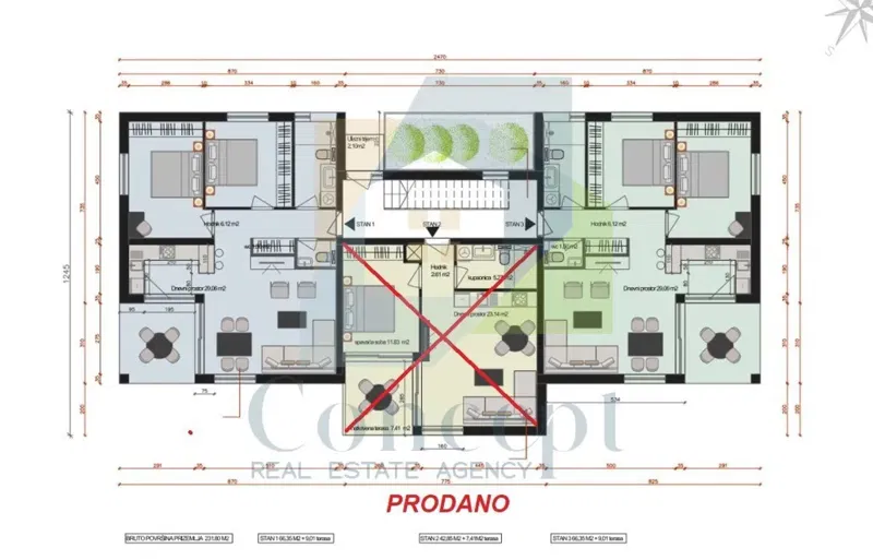 Poreč, dintorni, Appartamento di lusso al piano terra con giardino, 4 km dal mare – 2
