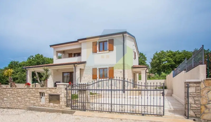 Poreč, Surroundings, House with Pool and Sea View, 10 km from the Sea – 2