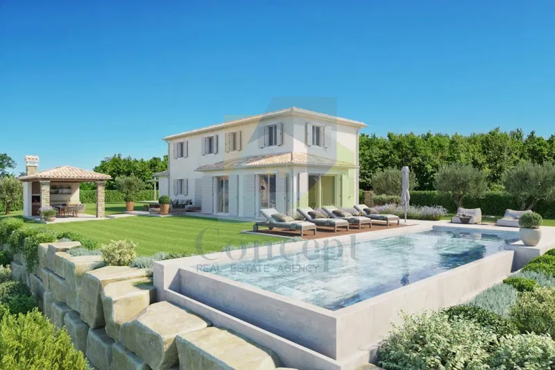 Grožnjan, Surroundings, Beautiful Villa with Panoramic Views of the Sea and Nature, 12 km from the Sea – 2