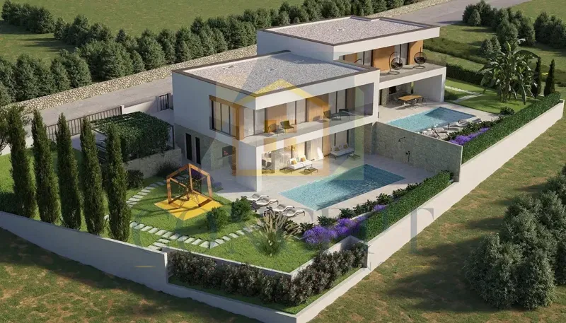 Poreč, dintorni, Lussuosa moderna casa bifamiliare con piscina, 5 km dal mare – 2
