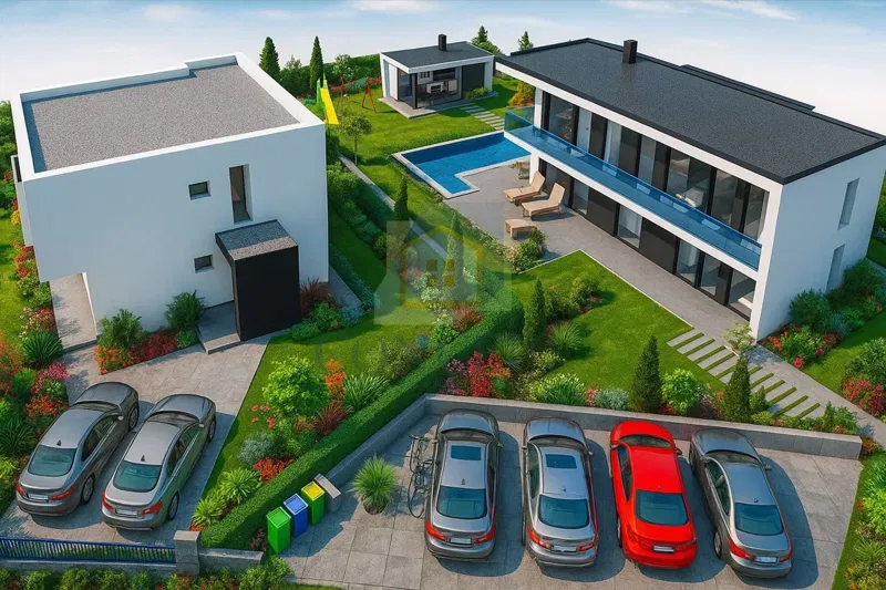 Poreč, dintorni, moderna villa di lusso con piscina, 12 km dal mare – 3