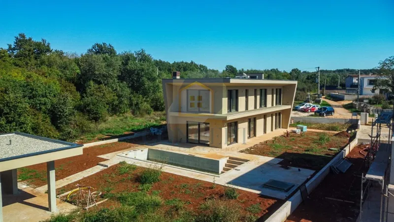 Poreč, okolica, moderna, luksuzna vila s bazenom, 12 km od morja – 2