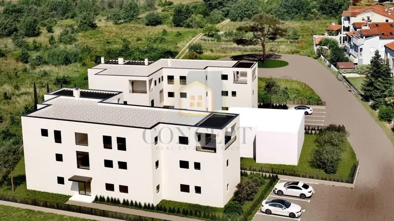 Poreč, zona circostante, Appartamento al primo piano di nuova costruzione, a 900 m dal mare – 3