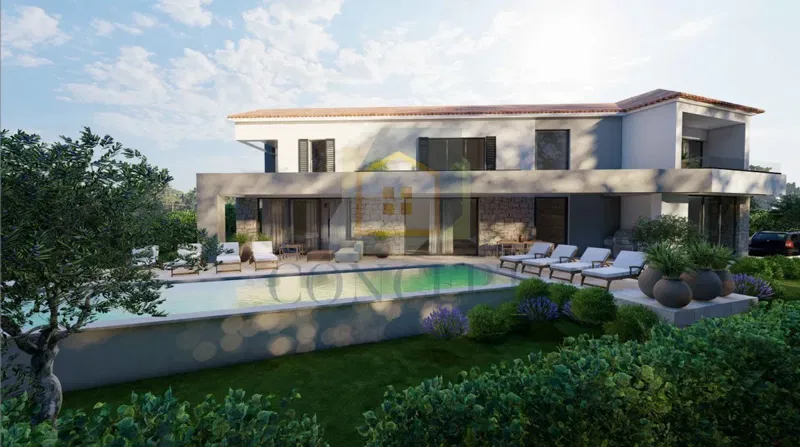 Poreč, Surroundings, Modern Luxury Villa with Sea View, 12 km from the Sea – 2