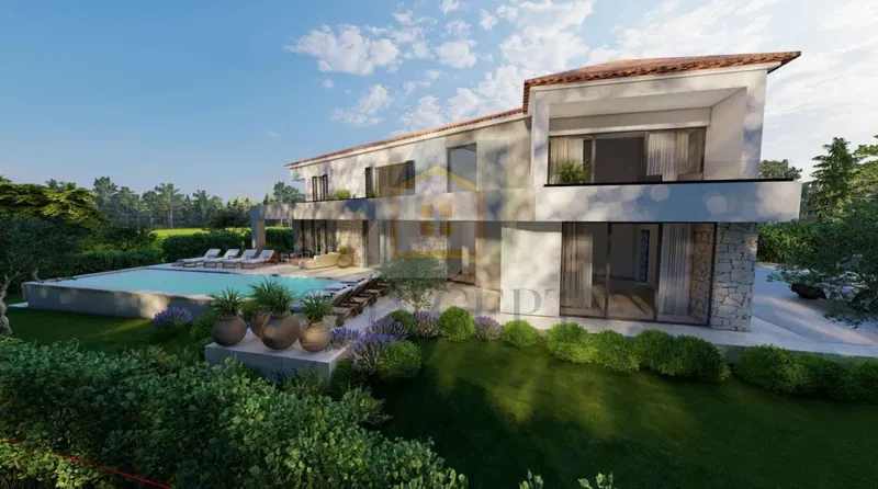 Poreč, Surroundings, Modern Luxury Villa with Sea View, 12 km from the Sea – 3