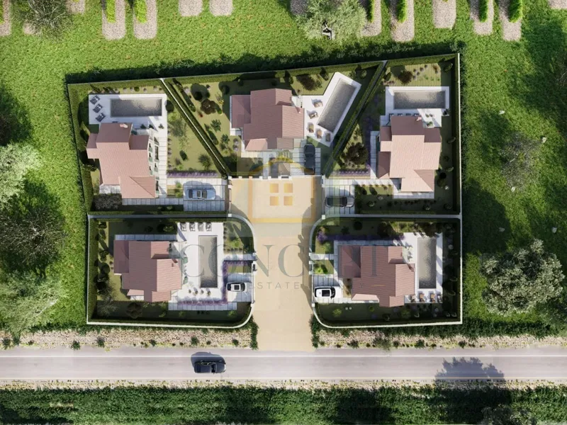 Poreč, Tinjan, Surroundings, House with Pool in an Exclusive Complex, 20 km from the Sea – 3