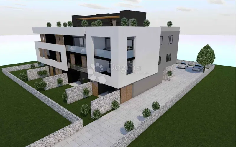 Nuovo edificio Privlaka - piano terra, 120 m dal mare – 2