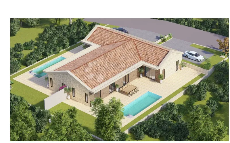 Building land Manjadvorci, Barban, 1.013m2 – 2
