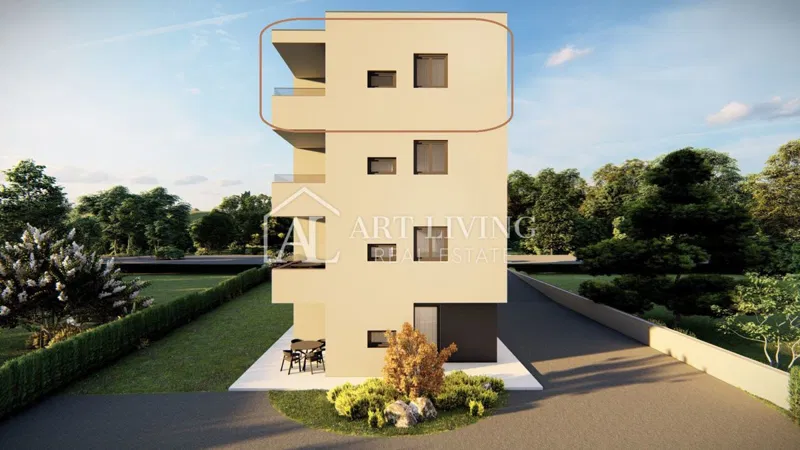 Poreč, okolica - luksuzan dvosobni stan u novogradnji na 3. katu - PRILIKA – 2