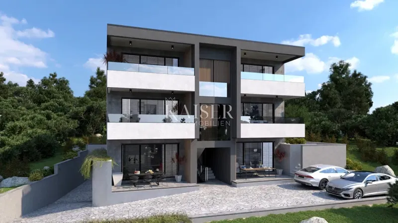 Flat Brodarica, Šibenik - Okolica, 81,08m2 – 2