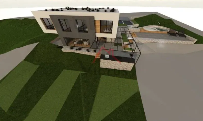 CRIKVENICA - Building land with project, 572 m2 – 2