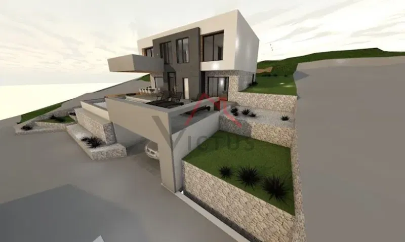 CRIKVENICA - Terreno edificabile con progetto, 784 m2 – 3