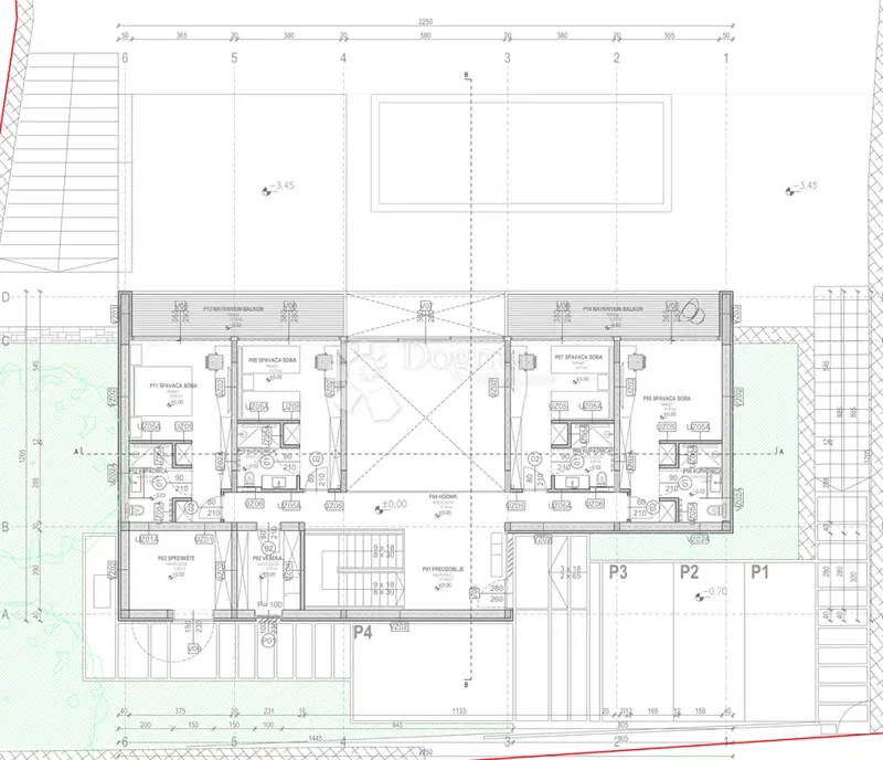 Building land Ravni, Raša, 1.111m2 – 3