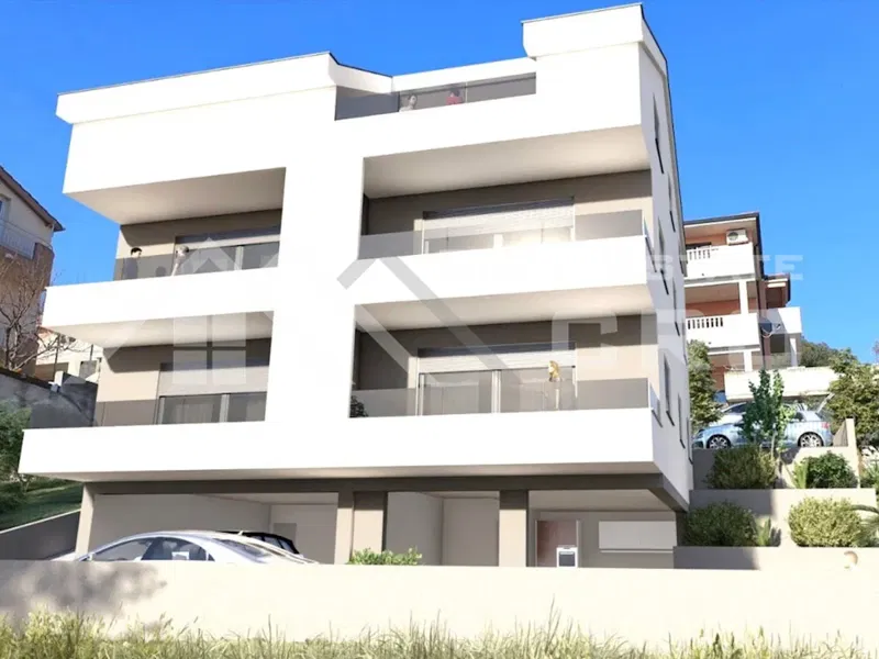 Ciovo properties – Modern three-bedroom penthouse in a new development with a shared pool, for sale – 2