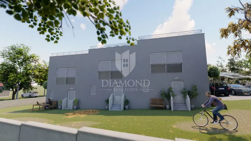 Umag, New building, terraced house not far from the beach – 2