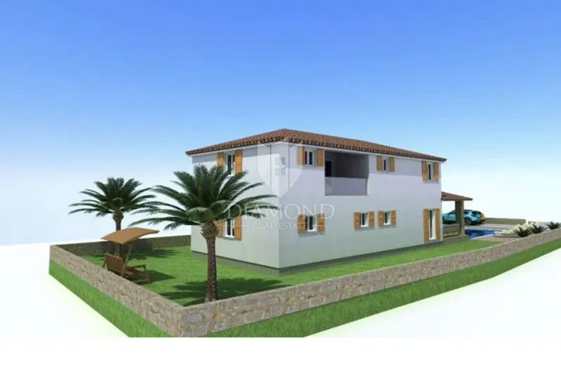 Istria, Barban – Building plot with valid permit and project for a house with a pool! – 3