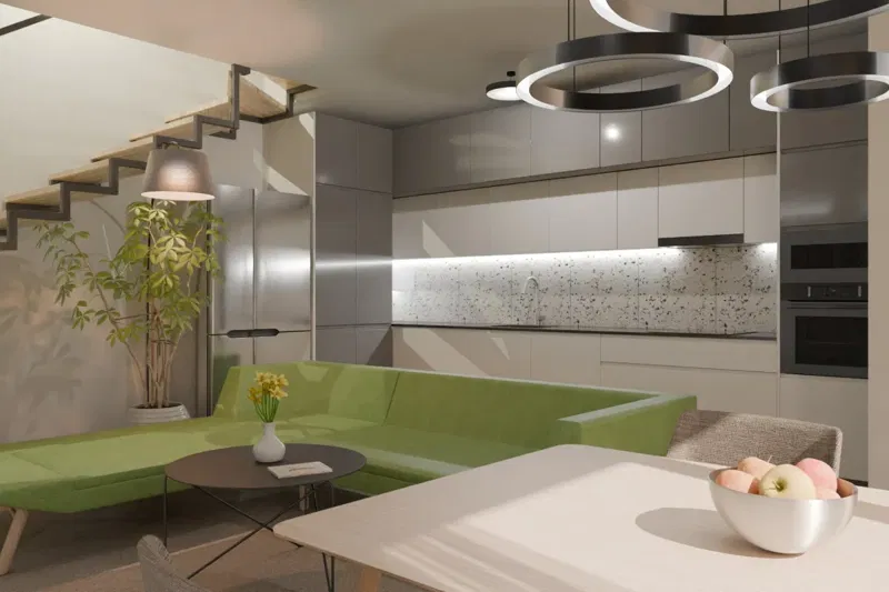 Modern one-bedroom apartment – 3