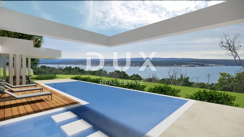 ZADAR, MASLENICA - Terreno edificabile con vista mare e progetto concettuale – 3