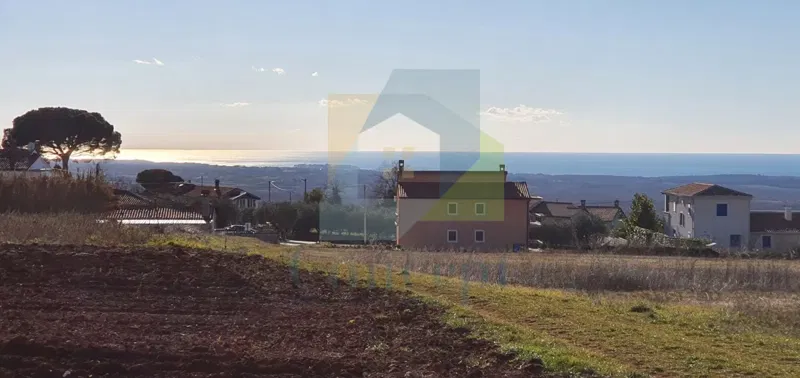 Poreč, Surroundings, Building Land with Sea View and Building Permit – 3