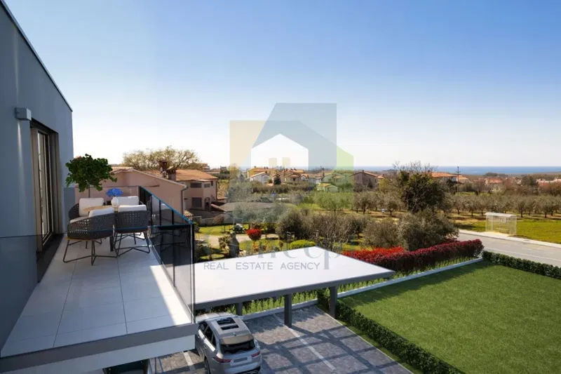 Poreč, Surroundings, Apartment on the Second Floor with an Open Sea View – 3