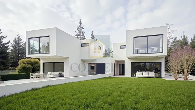 Poreč, Surroundings, Building Land with Project for a Duplex, 12 km from the Sea – 3