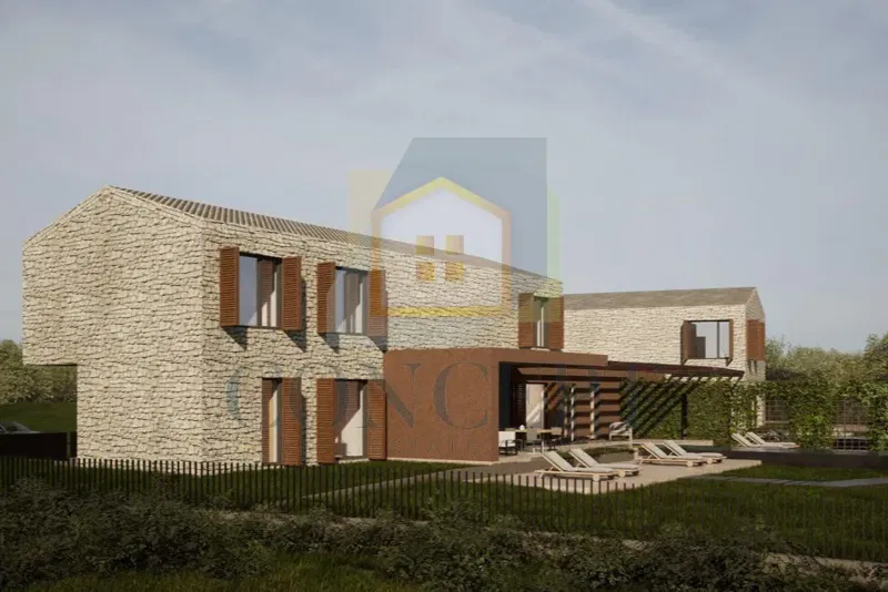 Poreč, Vižinada, Surroundings, Project for the Construction of 2 Luxury Villas, 12 km from the Sea – 2