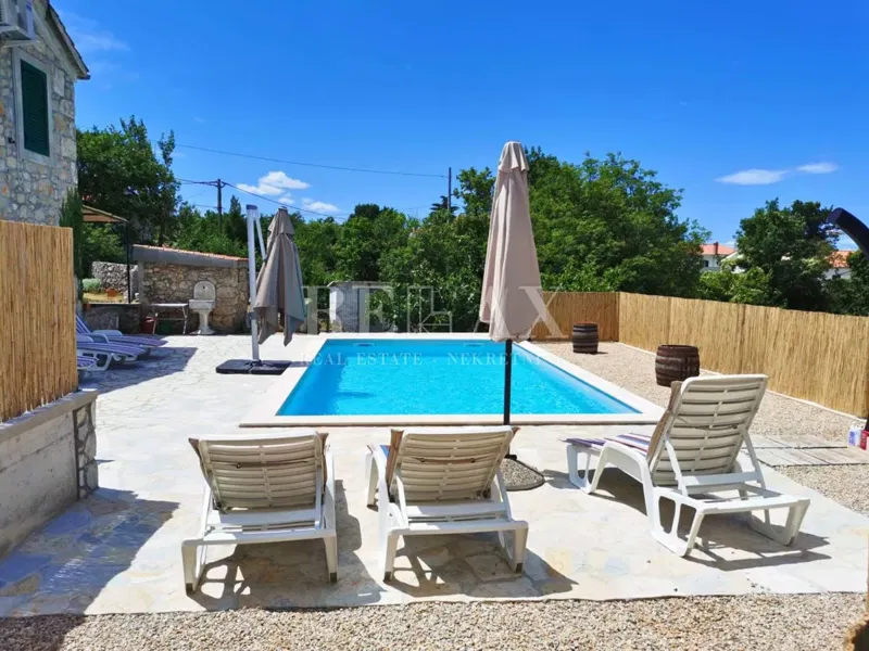 Dobrinj - renovated stone villa, swimming pool – 3