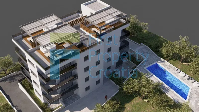 TG1570 – Nowoczesny penthouse z garażem, Čiovo, na sprzedaż – 3
