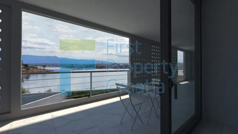 ZD1601 – Impressive seafront villa in a town near Zadar, for sale – 2