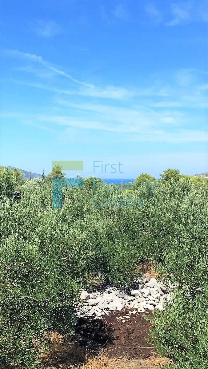 HV1671 - Building land at end of the construction zone, Hvar, for sale – 2