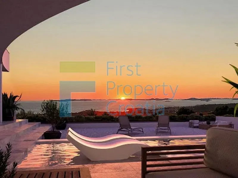 SI1711 - Villa s unikal'nym dizaynom, Primoshten, na prodazhu – 3