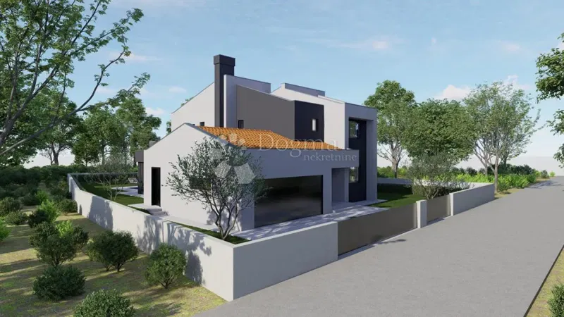 Building land with a valid building permit for the construction of a family house and swimming pool – 2